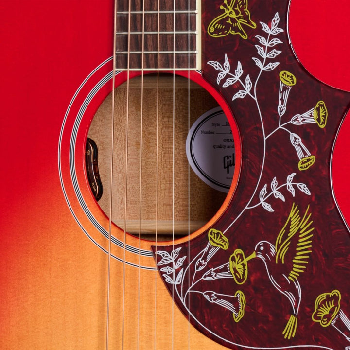 Gibson Hummingbird Standard Acoustic/Electric Guitar with Hardshell Case - Vintage Cherry Sunburst