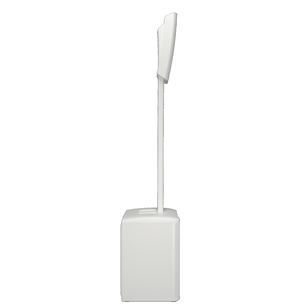 QSC KC12-WH 12" 3-Way Column Loudspeaker System with Bluetooth - White