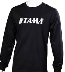 Tama TAMT04L- Tama Logo Long-Sleeve T-Shirt (L)