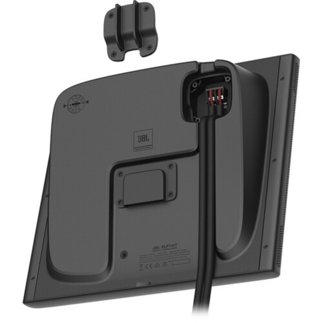 JBL Pro SLP14/T-BK SLP Sleek Low-Profile On-Wall Speaker 2-way w/ 4" driver - Black