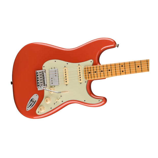 Fender Player Plus Stratocaster HSS 6-String Electric Guitar, Maple Fingerboard (Fiesta Red)