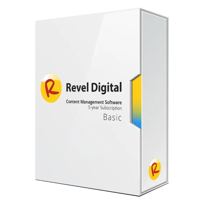 ViewSonic SW-090-3  Revel CMS Basic License, 60 Months, 1 Device