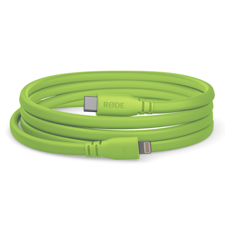 Rode Microphones SC19-G High-quality, 1.5m-long USB-C to Lightning cable - Green