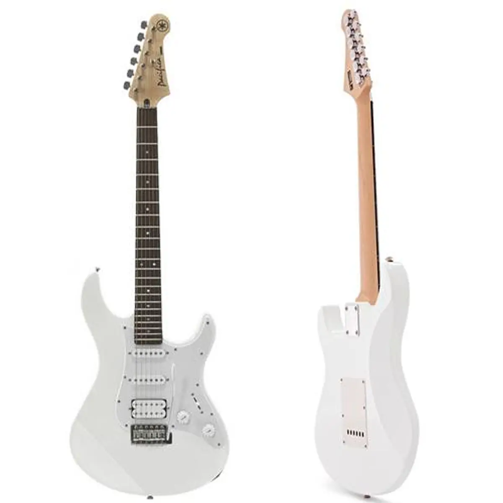 Pac012 Wht Yamaha PAC012 WH 6-String RH Pacifica PAC012 Electric Guitar – White ...