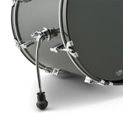 Sonor AQX Kids 5-Piece Drum Set (18" B.D., 10"& 12" Toms, 14" FT, 14" S.D, & 5-pc 1000 Hardware) - Black Midnight Sparkle