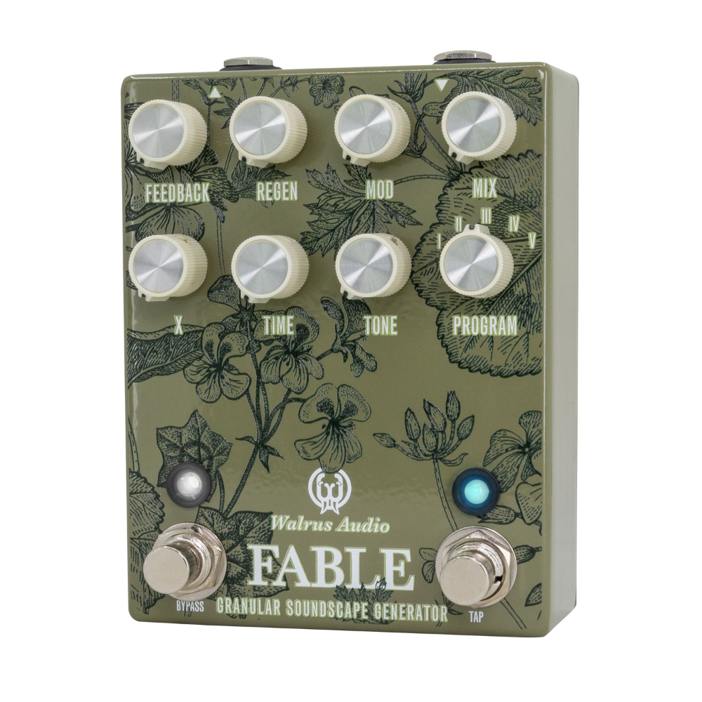 Walrus Audio 900-1080BF24 Fable Granular Soundscape Generator Floral Series 2024
