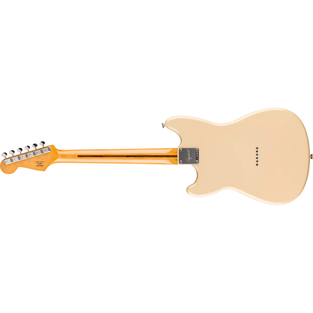 Squier Classic Vibe Duo-Sonic HS, Maple Fingerboard, Gold Anodized Pickguard (Desert Sand)  0374096589