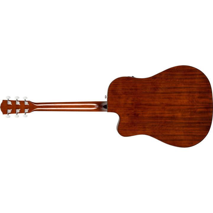 Fender CD-140SCE Dreadnought Walnut Fingerboard Acoustic Guitar w/ Case - Sunburst