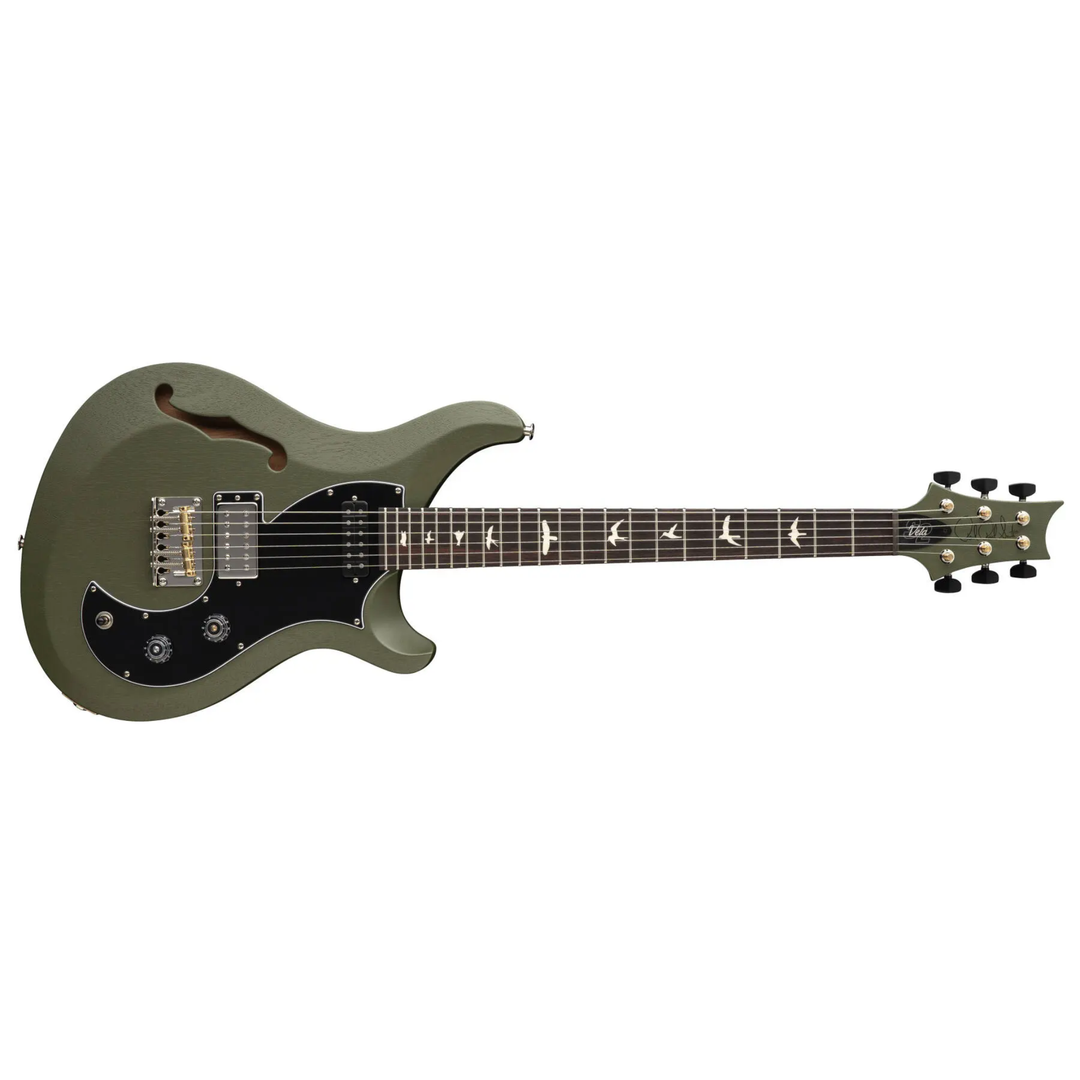 PRS S2 Vela Semi-Hollow Satin Electric Guitar with Gigbag - Matcha Green