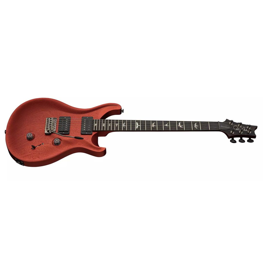 PRS Standard 24 Satin Electric Guitar with Hardshell Case - Red Apple Metallic