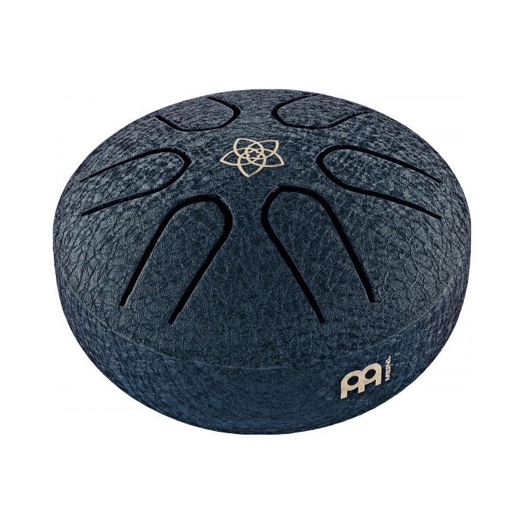 Meinl Sonic Energy Pocket Steel Tongue Drum - Navy Blue Venus Flower