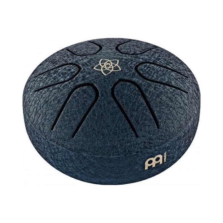 Meinl Sonic Energy Pocket Steel Tongue Drum - Navy Blue Venus Flower