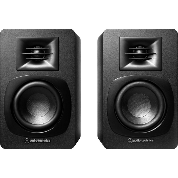 Audio-Technica AT-SP3X Powered Bookshelf Speakers - Pair