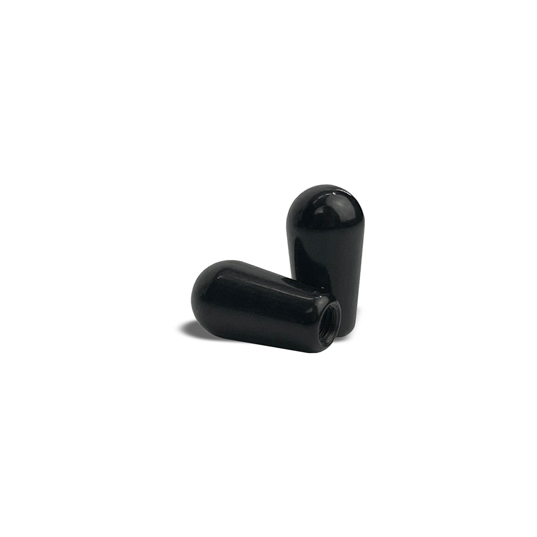 Allparts SK-0643 Metric Switch Tips for Import Guitars Black