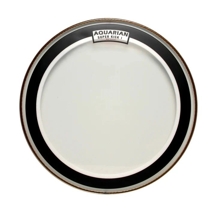 Aquarian Super Kick I Clear Bass Drum Head - 14''