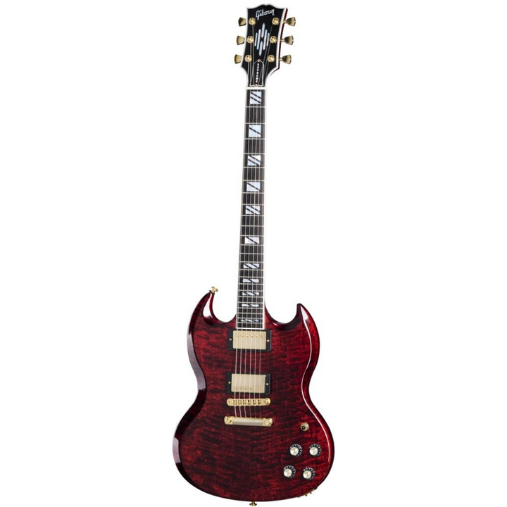 Gibson SG Supreme Electric Guitar with Hardshell Case - Wine Red