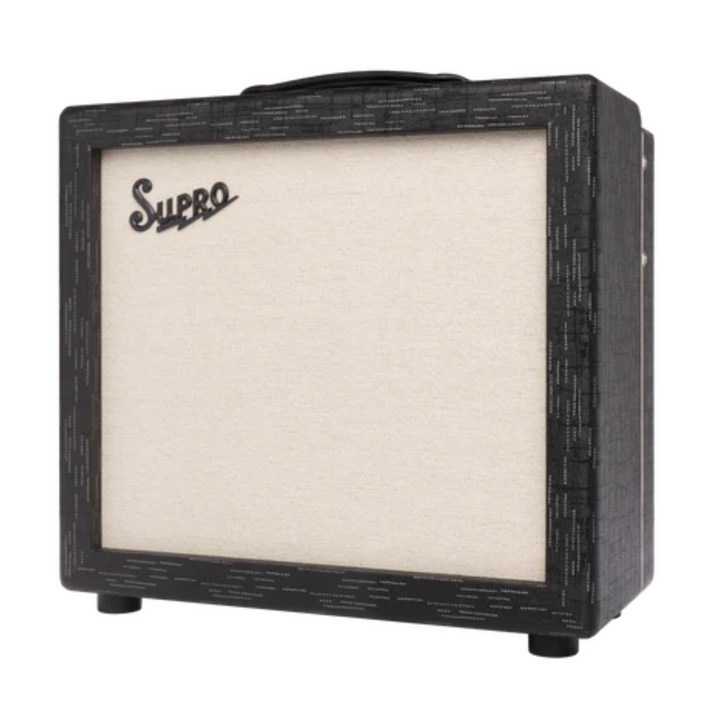 Supro 1614RT Amulet 112 | 1W / 5W / 15W 1x12 Black Scandia
