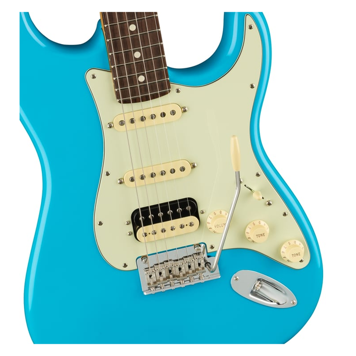 Fender American Professional II Stratocaster HSS Rosewood Fingerboard (Miami Blue) Electric Guitar