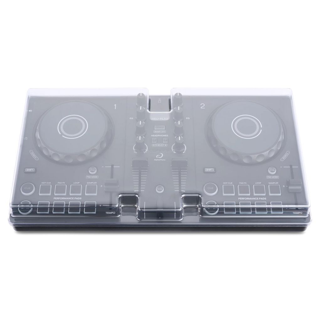Decksaver DSLE-PC-DDJFLX2 LE Pioneer DJ AlphaTheta DDJ-FLX2 Cover - Light Edition
