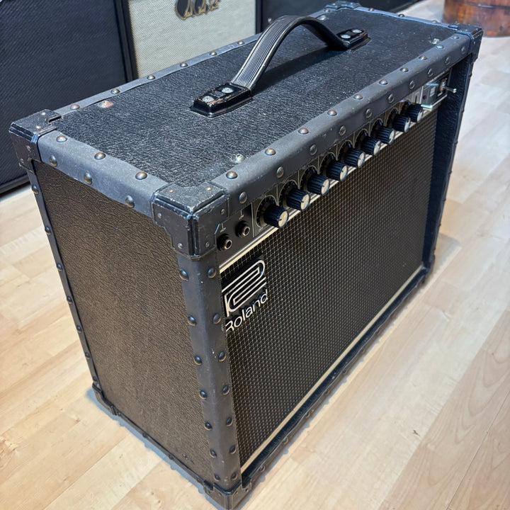 VINTAGE MIJ- Roland JC-77 Jazz Chorus 2x10 - 80 Watt Solid State Combo (1985) - USED