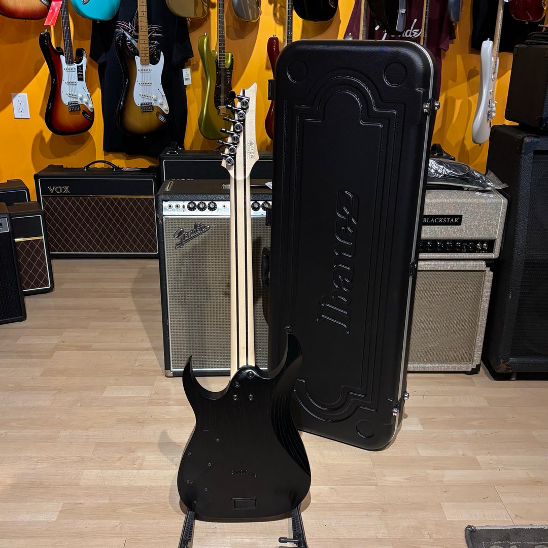 Ibanez - Prestige RGR5111RB Electric Guitar (Hardtail - Weathered Black w/OHSC)