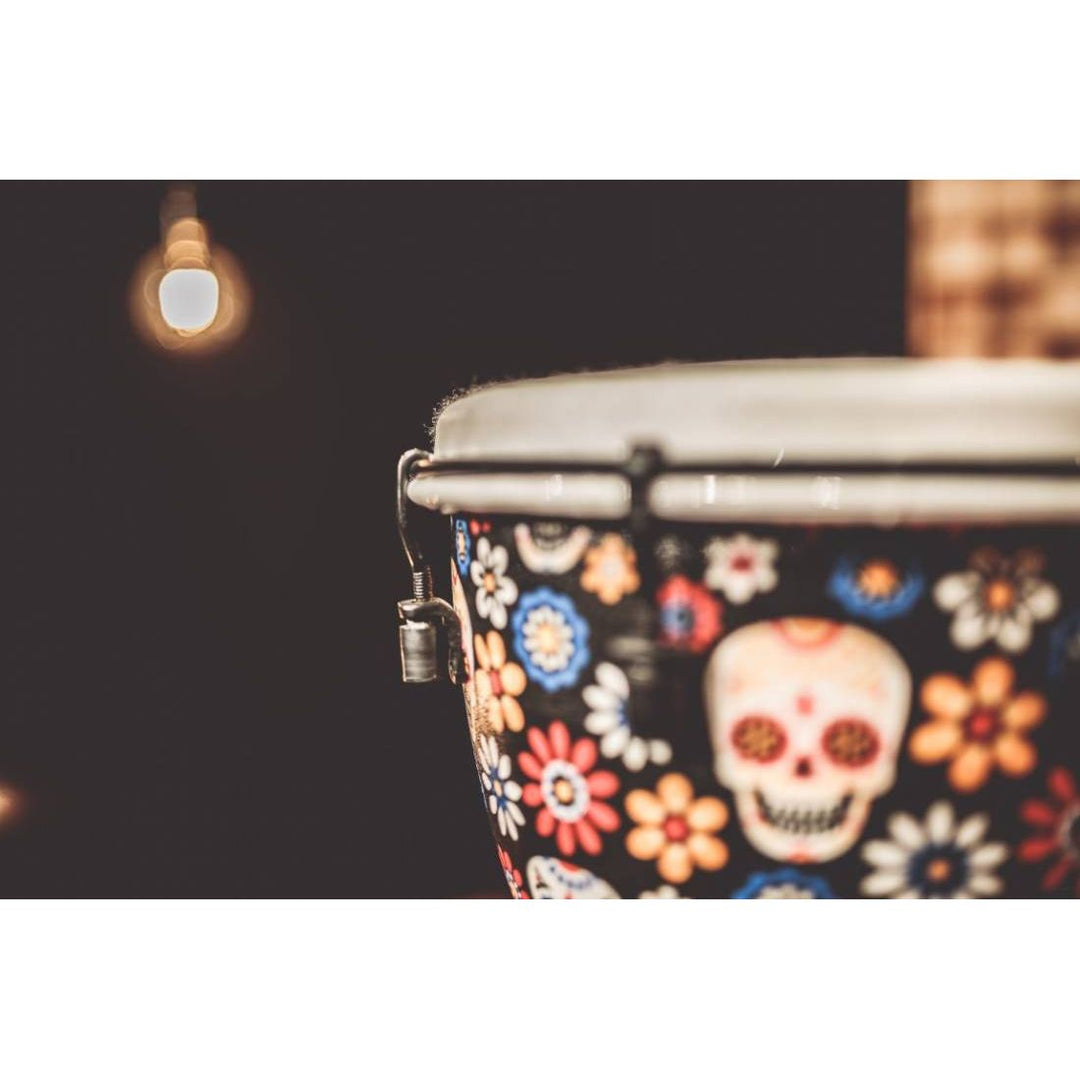 Meinl Alpine Series Djembe, Day of the Dead Finish
