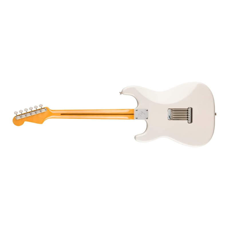 Fender USA Eric Johnson Stratocaster, Maple Fingerboard (White Blonde) Electric Guitar
