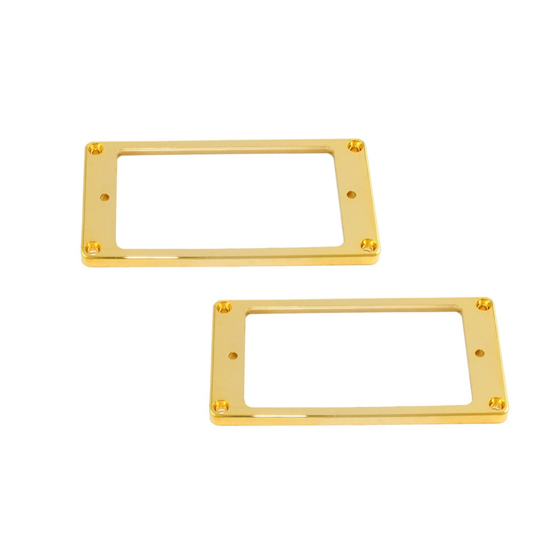 Allparts PC-0741 Flat Profile Humbucking Pickup Ring Set Gold