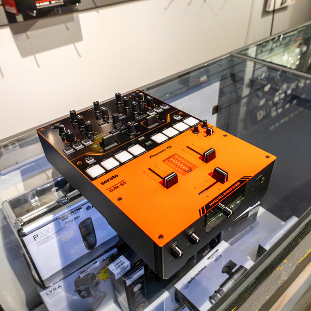 Pioneer DJM-S5 Scratch-Style 2-Channel DJ Mixer (Gloss Red) - Demo