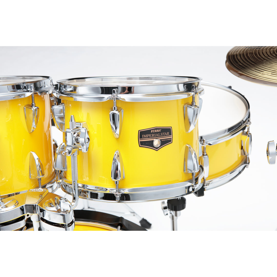 Tama Imperialstar 5-Piece Shell Pack with Hardware (20,10,12,14,SD) - Electric Yellow