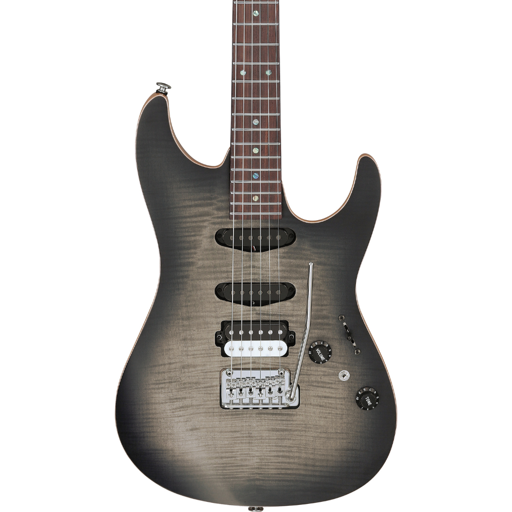 Ibanez Tom Quayle Signature (Charcol Black Burst Flat) TQM2CUF