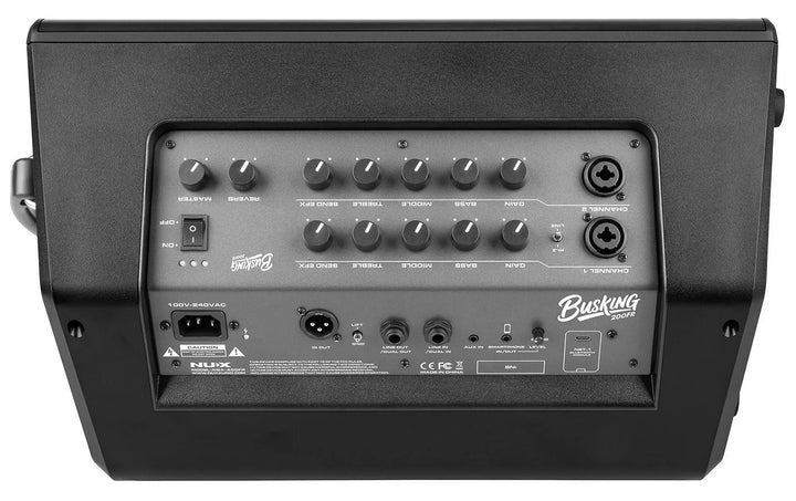 NUX BUSKING 200FR Portable FRFR Speaker - 8 inch