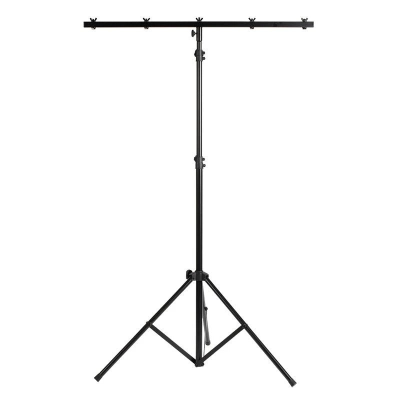 TheLTS6 ASis a versatile black tripod lighting stand. It includes a T-bar for hanging lighting fixtures and a FS-Adapter to mount one fixture on the top of the stand. LTS6 AS extends up to 9 feet and is easily collapsible for transport.