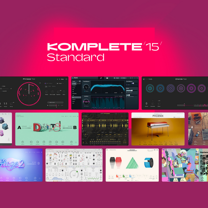 Native Instruments Komplete 15 Standard DL Virtual Instruments and Effects Collection