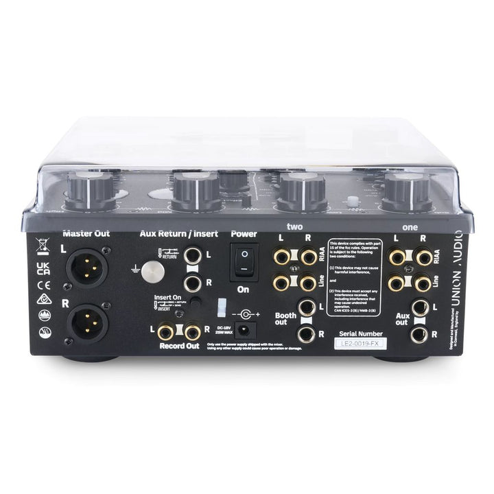 Decksaver DS-PC-ORBIT2LEFX Union Audio ORBIT.2 LE & ORBIT.2 LE FX Cover