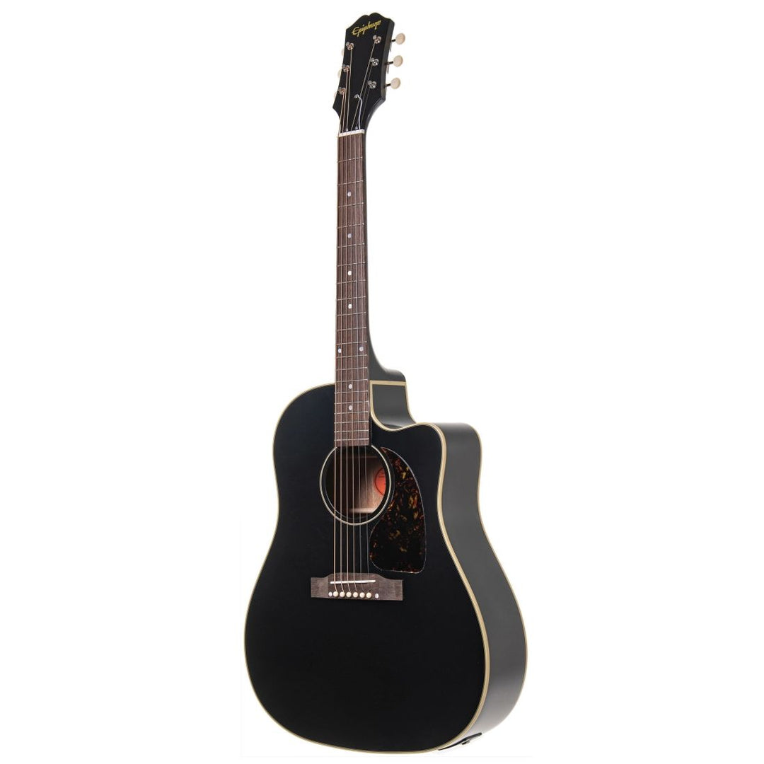 Epiphone Inspired by Gibson J-45 Acoustic/Electric Guitar - Aged Ebony