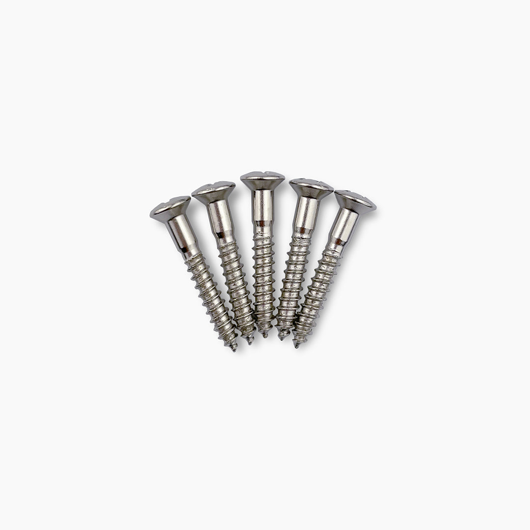 Allparts GS-3364 1-in. Bridge Mounting Screws Nickel