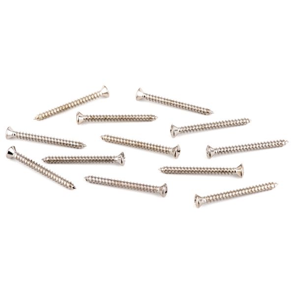 Fender Neck Plate Mounting Screws - American Standard-Deluxe Guitars - Chrome
