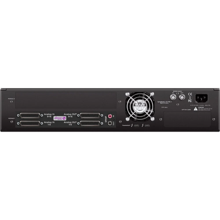 Apogee SYM2AE-16X16SE-TB3 Thunderbolt 3 Interface w/ 16×16 Line - 40th Ann Ed