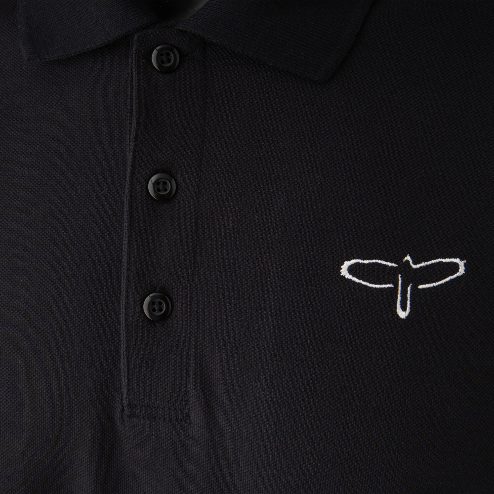 PRS Polo w/Bird, Black - Large