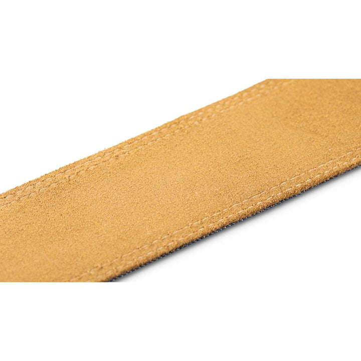 Taylor Blue Denim Strap,Gold Logo,2"