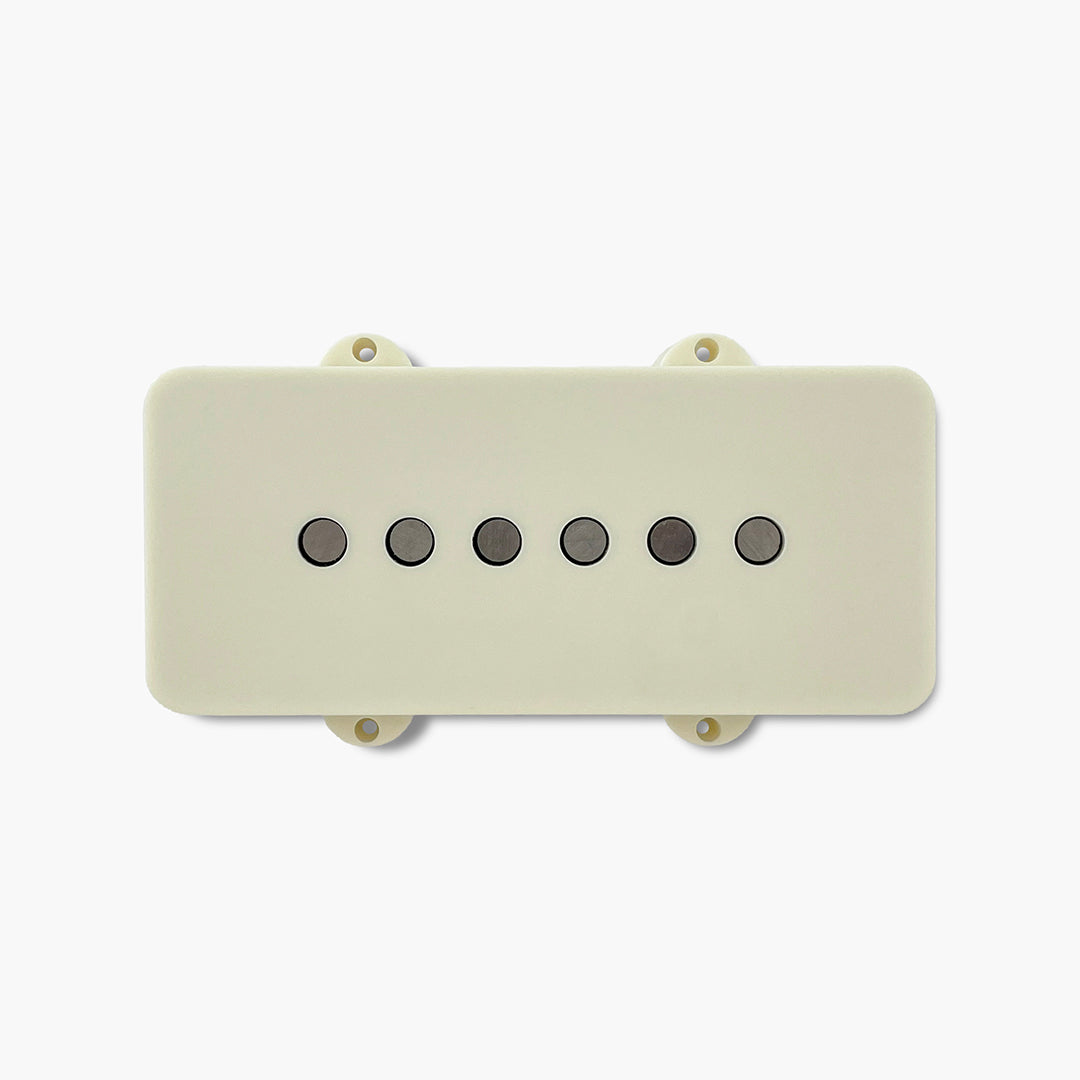 Allparts RZR-10101 Razor® Mangetsu Full Moon Neck Pickup For Jazzmaster® - Aged White