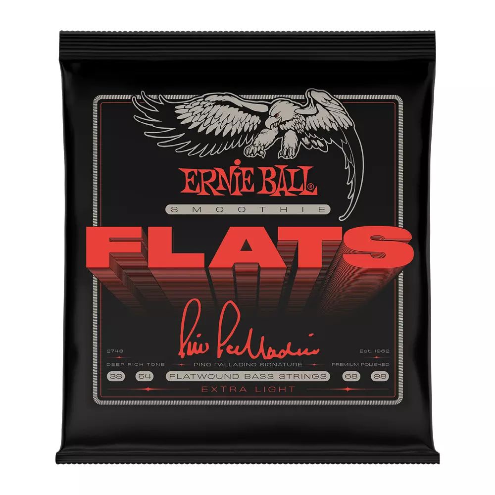 Ernie Ball 2748EB Pino Palladino Smoothie Flats Extra Light 38-98