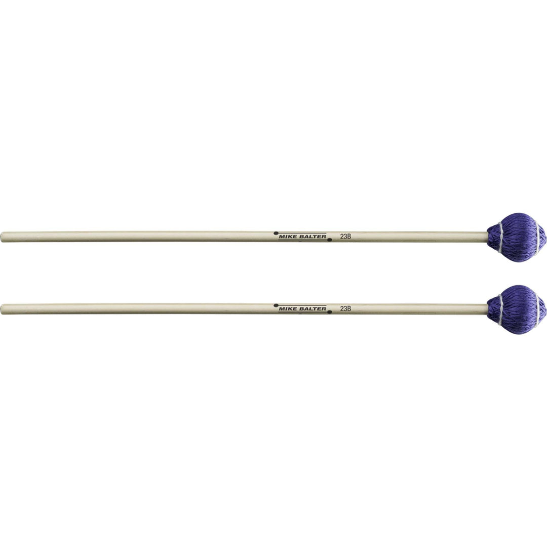 Vic Firth B23B Mike Balter Cord Birch Mallets - Medium (Blue)