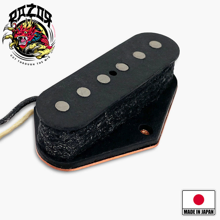 Allparts RZR-10027 Razor® Mangetsu Full Moon Bridge Pickup For Telecaster®