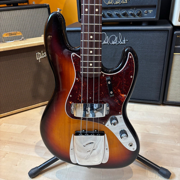 Fender - AVRI 60's Jazz Bass 3-TSB Rosewood  w/OHSC & Case Candy ( MINT 2011) - USED