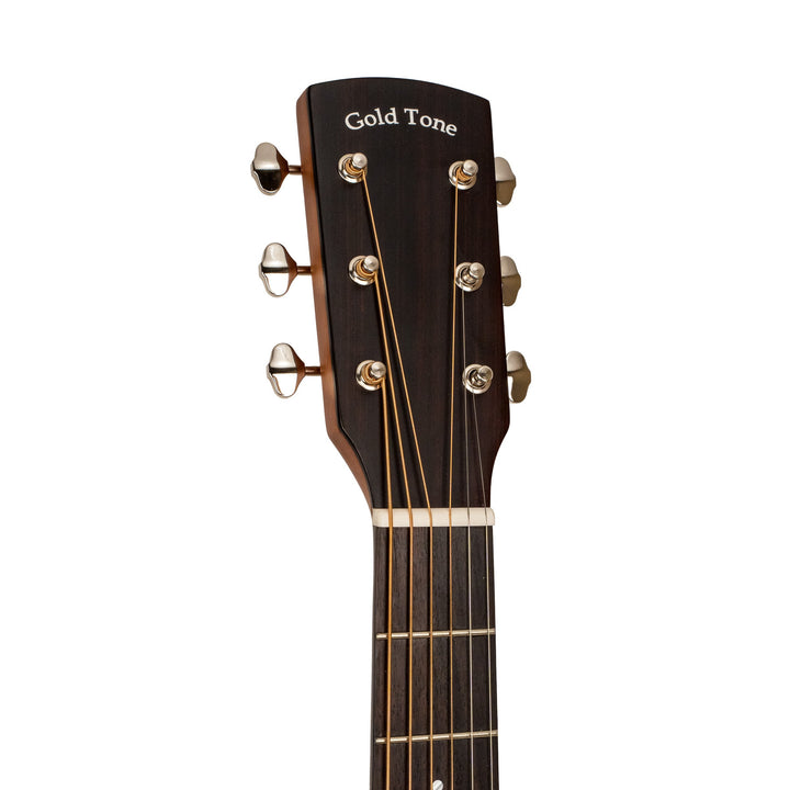 The Bell - Acoustic-Electric Guitar by Gold Tone combines traditional craftsmanship with modern versatility.