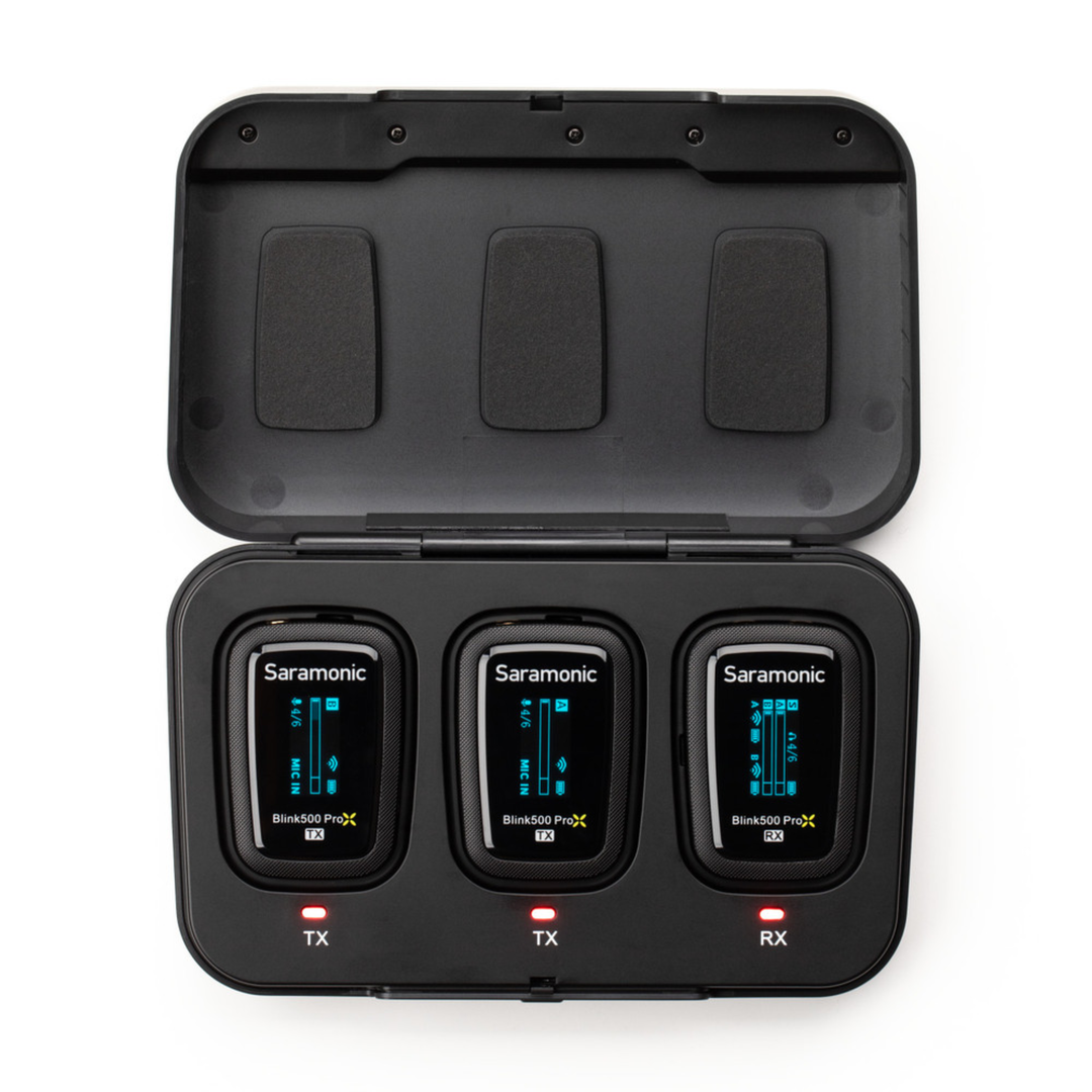 Saramonic 2.4G Dual Channel Wireless Microphone Pro Version Two Transmitters Kit