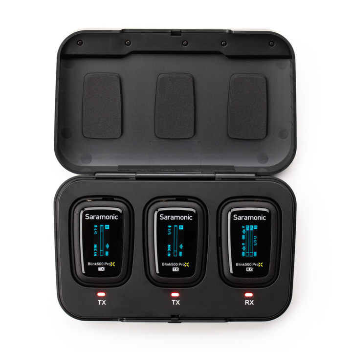 Saramonic 2.4G Dual Channel Wireless Microphone Pro Version Two Transmitters Kit