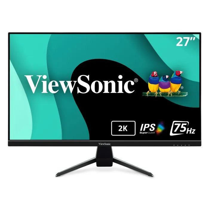 Viewsonic VX2767U-2K 27" Thin-Bezel IPS Monitor  QHD 1440p, USB-C, HDMI, DisplayPort